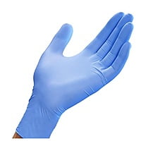 GloveOn Aegis Sterile Nitrile Examination Gloves Powder Free Blue