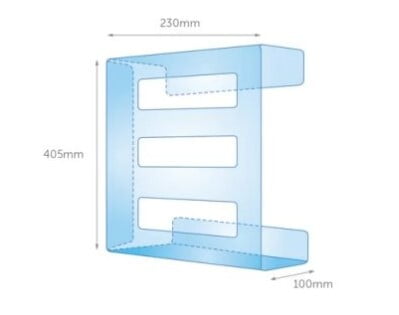 GloveOn Triple Glove Dispenser Clear Acrylic Fits 3 Boxes of Gloves GloveOn Triple Glove Dispenser Clear Acrylic Fits 3 Boxes of Gloves