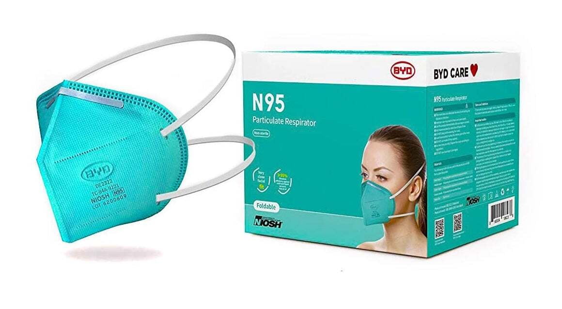BYD Care N95 Particulate Respirators Pack of 20 Hytex Healthcare