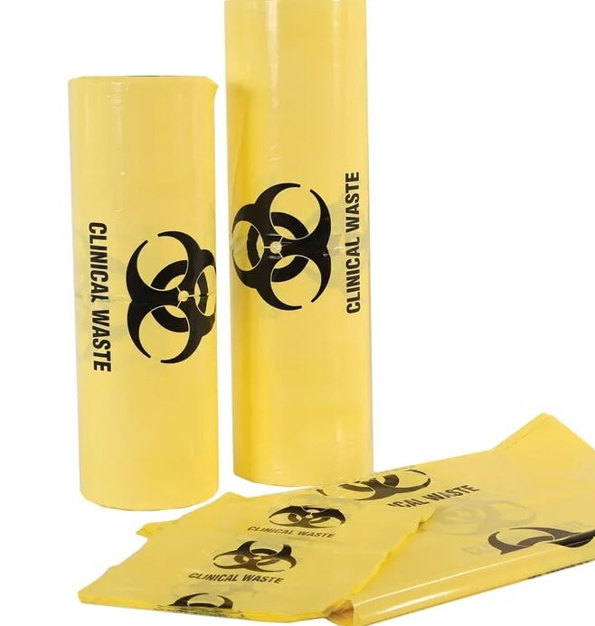 Contaminated Clinical Waste Bag 75 Litre Pack Of 50