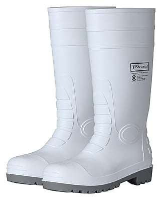 JB's Wear Gumboot White Non-Safety