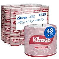 Kleenex Toilet Tissue 2 Ply 400 Sheet Carton of 48