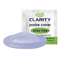 Clarity Latex Free Ultrasound Probe Covers Dispenser Box of 100 Clarity Latex Free Ultrasound Probe Covers Dispenser Box of 100