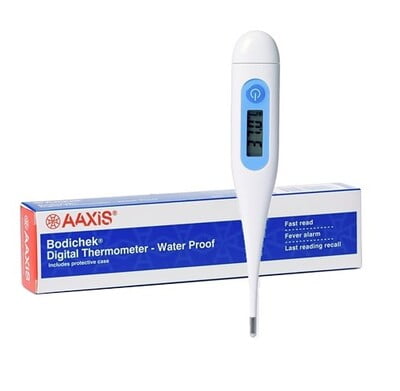 Bodichek Digital Thermometer Water Proof Rigid Tip