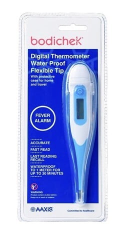 Bodichek Digital Thermometer Water Proof Flexible Tip