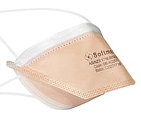 Softmed D-Med N95/FFP2 Duck Bill Surgical Respirators Head Strap Pack of 20