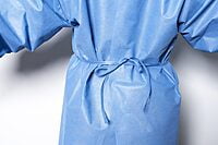 Softmed Level 2 Isolation Gowns Blue Large Pack of 10