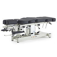 Pacific Medical Premium Column Lift Chiropractic Table With 4 Drop Sections