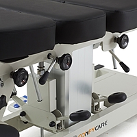 Pacific Medical Premium Column Lift Chiropractic Table With 4 Drop Sections