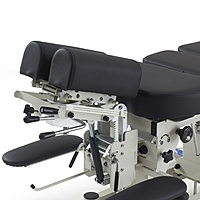 Pacific Medical Premium Column Lift Chiropractic Table With 4 Drop Sections
