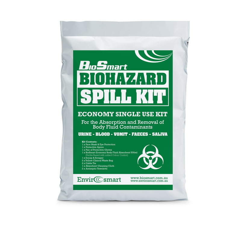 BioSmart Biohazard Economy Single Use Spill Kit - Hytex Healthcare