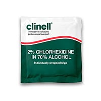 Clinell 2% Clorhexidine Medical Device Wipes Pack of 240 Clinell 2% Clorhexidine Medical Device Wipes Pack of 240