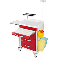 Emergency Trolley With Locking Bar