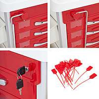 Emergency Trolley With Locking Bar