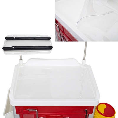 Emergency Trolley With Locking Bar