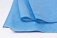 Softmed Sterilisation Wrap Heavy Duty 75gsm Double Layer Blue/White